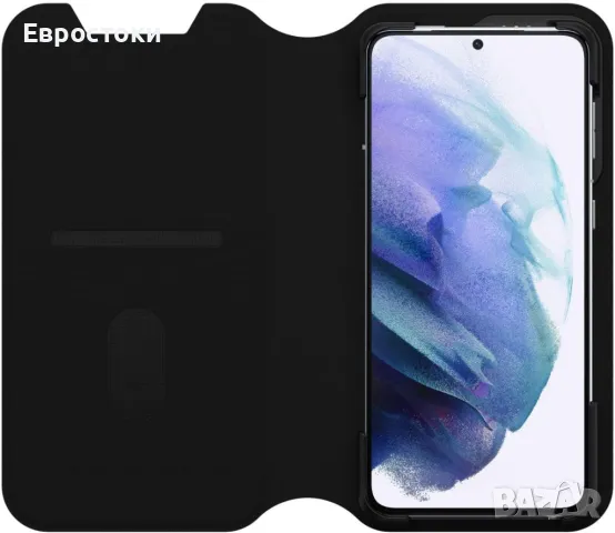 Защитен фолио калъф за мобилен телефон OtterBox Strada Via Series устойчив на удари и падане , снимка 4 - Калъфи, кейсове - 49243416