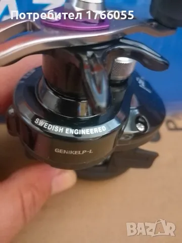 Combo:Спининг  Abu Garcia Gen Ike Low Profile - 1.98м 10-30 gr+Байткастинг мултипликатор Abu Garcia 