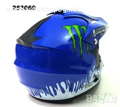 КАСКА N1 CROSS -Синя /A 28, снимка 2 - Аксесоари и консумативи - 49292430