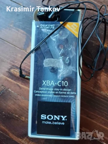 Слушалки SONY XBA-C10, снимка 2 - Слушалки и портативни колонки - 51424643