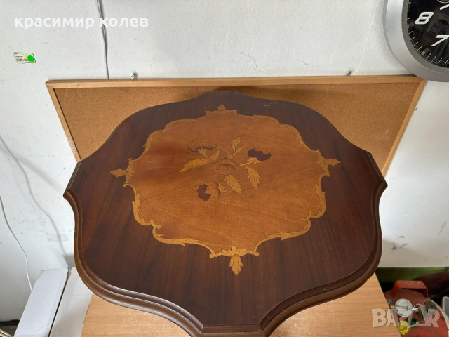 немска помощна масичка, снимка 5 - Антикварни и старинни предмети - 54328716