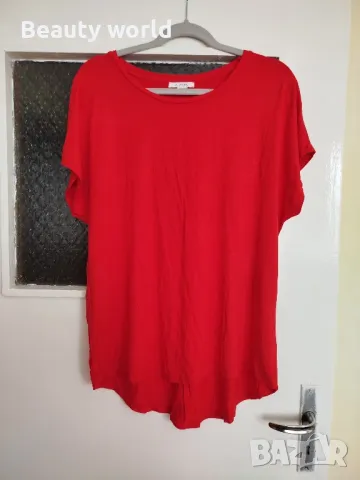 Червена тениска хл размер 
