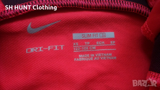 NIKE FC LIVERPOOL Kids Football Long Sleeve Размер 7-8 г / 122-128 см детска футболна блуза 29-68, снимка 12 - Детски Блузи и туники - 53303100