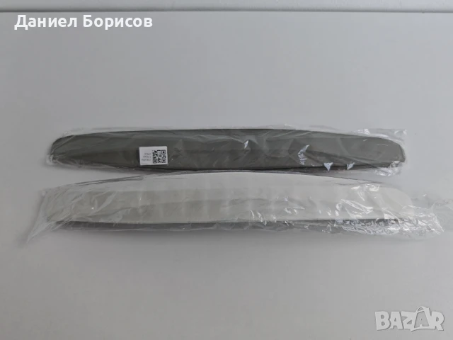 2х комплекта протектори за врати и брони на автомобил с карбонов ефект, снимка 2 - Аксесоари и консумативи - 51415364