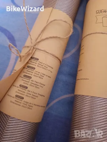 Such комплект от 8 подложки за сервиране 45х30 см. НОВИ, снимка 3 - Аксесоари за кухня - 47649187