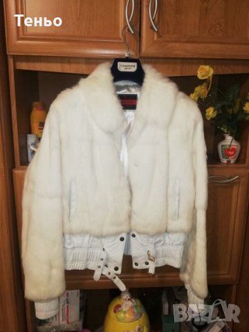 Дамско кожено яке , снимка 4 - Якета - 34469404