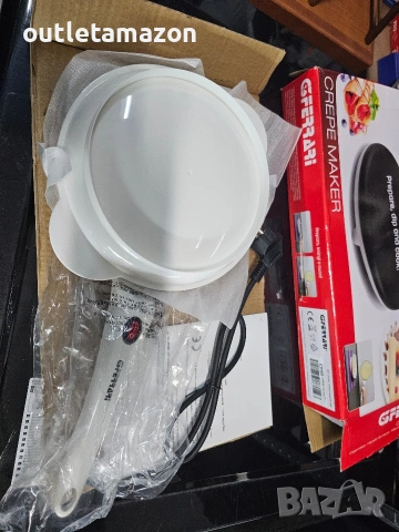 Електрически тиган за палачинки G3 Ferrari G10306, 20см, снимка 9 - Котлони - 53346258