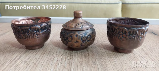Чашки медни за ценители 
