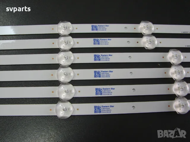 LED ленти за подсветка VESTEL 48'' 480DRT VNB A/B type, снимка 3 - Части и Платки - 47310268