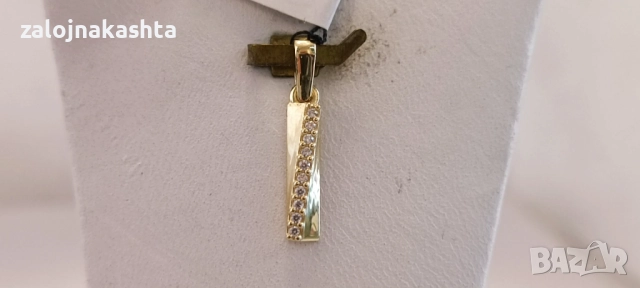 Нова Златна висулка-0,70гр/14кр