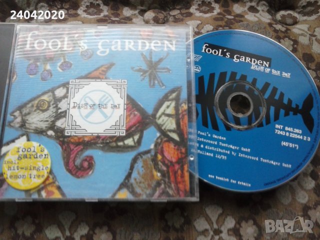 Fool's Garden – Dish Of The Day оригинален диск, снимка 1 - CD дискове - 44471538