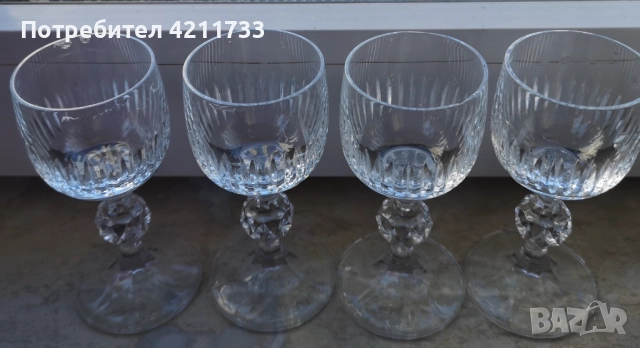 5 кристални чаши за алкохол НОВО, снимка 9 - Чаши - 52735773