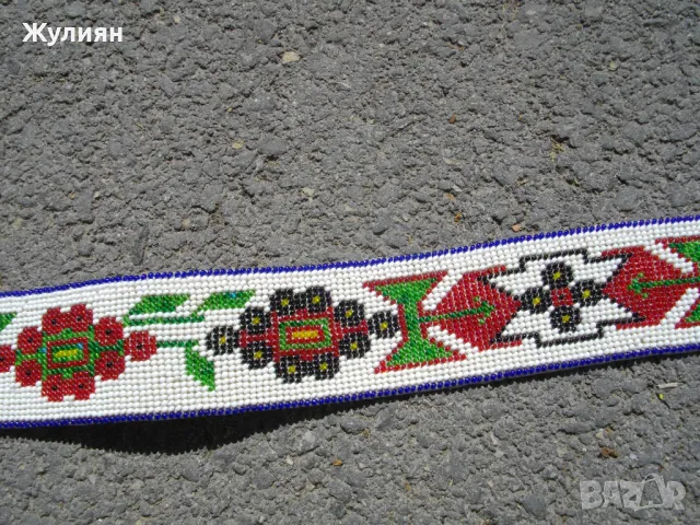 СТАР КОЛАН ЗА ПАФТИ НОСИЯ МАНИСТА СИНЦИ, снимка 4 - Антикварни и старинни предмети - 50299996