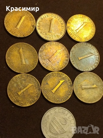 1 шилинг Австрия., снимка 2 - Нумизматика и бонистика - 51884089