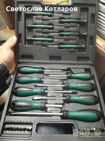 отвертки в куфарче 32 части 