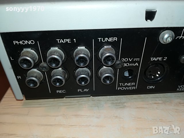 SABA MI 780 STEREO AMPLIFIER-ВНОС GERMANY 0806221937, снимка 11 - Ресийвъри, усилватели, смесителни пултове - 37024410