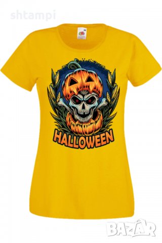 Дамска тениска Halloween 01,Halloween,Хелоуин,Празник,Забавление,Изненада,Обичаи,, снимка 9 - Тениски - 38144850