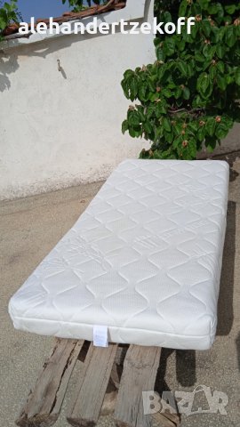 Детски бебешки матрак BAMBOO 60/120/12 см с мемори възглавница, снимка 7 - Бебешки легла и матраци - 37063381