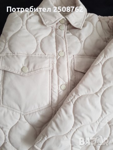 Ново късо бежово яке, снимка 6 - Якета - 42536832