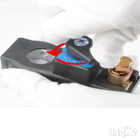 Универсален прекъсвач за акумулатор Automat-12V/24V, ключ маса, снимка 4 - Аксесоари и консумативи - 53344240