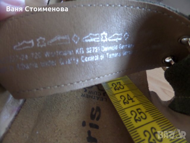 Нови  Tamaris сандали / чехли, снимка 9 - Сандали - 32065414