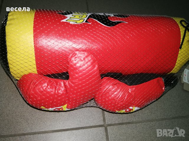 Боксова круша с ръкавици детска игра , снимка 3 - Игри и пъзели - 30765950