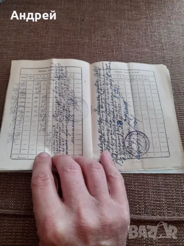 Стара Тютюнопроизводителна книжка, снимка 3 - Колекции - 49560905