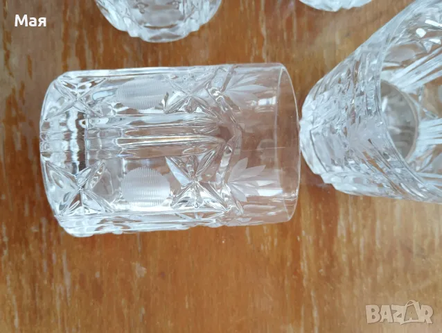 Кристални чаши за шампанско, снимка 17 - Чаши - 50370376