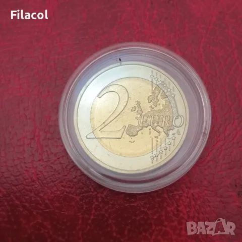 Латвия 2 евро 2014 година, снимка 2 - Нумизматика и бонистика - 49232743