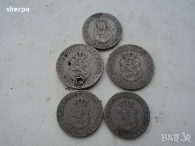 лот монети 1888 г., снимка 5 - Нумизматика и бонистика - 42909435