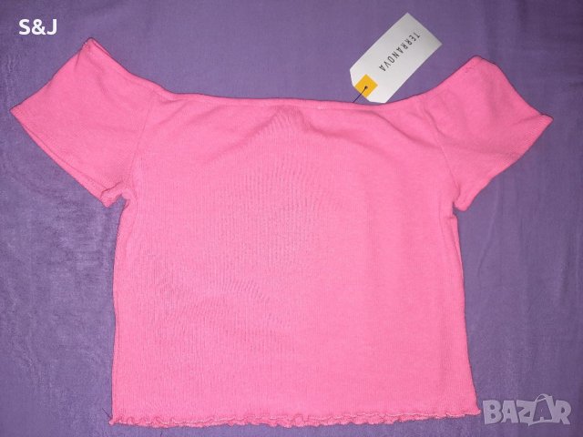 Топ/Къса тениска, снимка 2 - Корсети, бюстиета, топове - 40221711