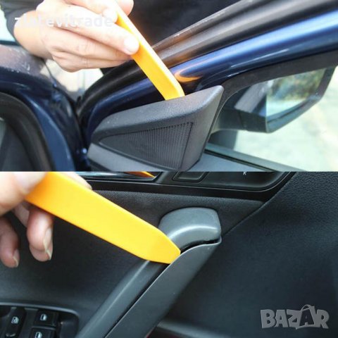 Комплект инструменти за монтаж/демонтаж на интериор за автомобили, снимка 6 - Аксесоари и консумативи - 32024967