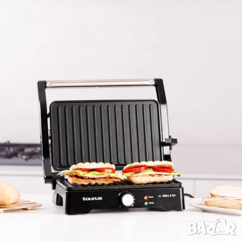 🥩🔥 Контактен грил Taurus Grill&Co – вкусът на ресторанта у дома! , снимка 3 - Скари - 51524908