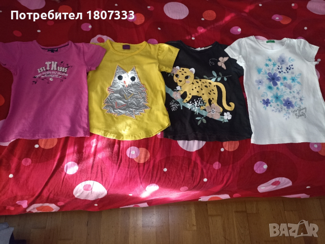 Детски дрехи лято размер 110/116см., снимка 4 - Детски Блузи и туники - 44647584