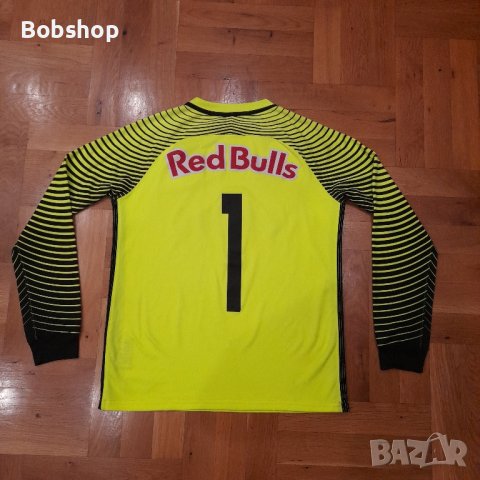 PLAYER ISSUE RED BULL SALZBURG FOOTBALL SHIRT 2016/2017 GOALKEEPER NIKE, снимка 10 - Спортни екипи - 44281231