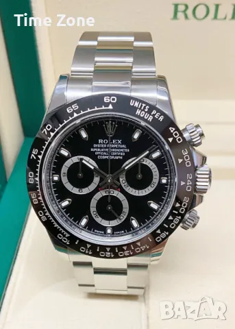 Rolex Cosmograph Daytona 40mm "Panda" Steel White-Black Dial Automatic Различни Варианти, снимка 17 - Мъжки - 48183473