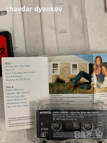 Касети оригинални, снимка 9 - Аудио касети - 51855626