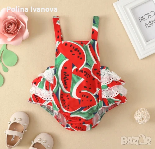 Бебешко боди на дини