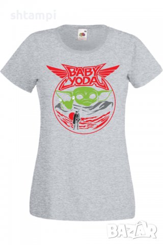 Дамска тениска Star Wars baby yoda 1,Филм,Игра,superhero,Изненада,Подарък,Повод,, снимка 5 - Тениски - 37728141