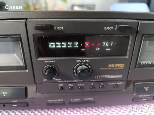 Двукасетъчен Дек Technics RS-TR 232 , снимка 2 - Декове - 56494908