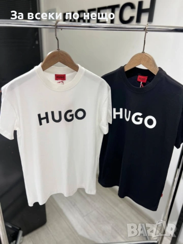 Hugo Boss Мъжка Тениска👕Мъжка Блуза С Къс Ръкав Хуго Бос - Различни Цветове Код SА Brand, снимка 4 - Тениски - 53878582