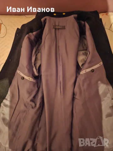 Вълнено палто Esprit, снимка 4 - Палта - 56205289