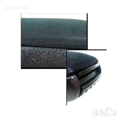 Подлакътник, VW Golf, Bora, Skoda Octavia, Audi A3, текстилен, черен, снимка 5 - Аксесоари и консумативи - 49840540