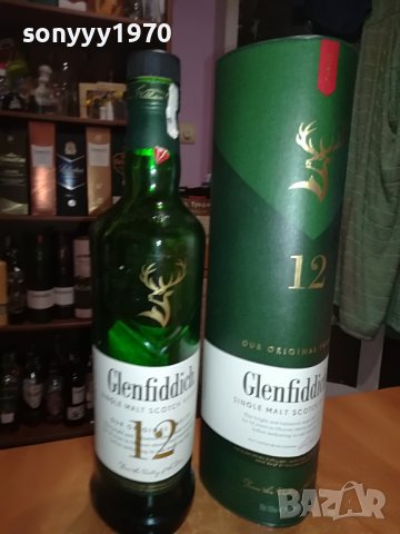 glenfiddich 12-празно шише и кутия за колекция 0707220917, снимка 4 - Колекции - 37313210