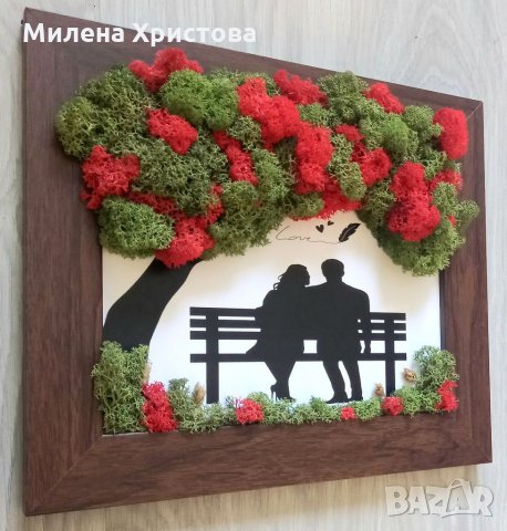 Картина със скандинавски мъх , снимка 1