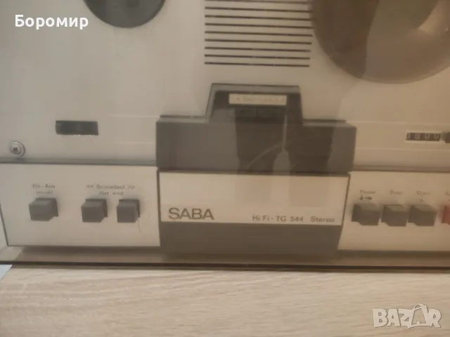 SABA TG 544 Магнетофон- Работи отлично!, снимка 3 - Декове - 56511291