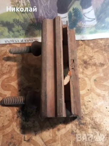 Старинно дърводелско ренде, снимка 6 - Антикварни и старинни предмети - 48119768