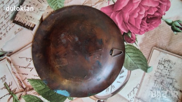 Декоративна месингова чиния от Египет, снимка 3 - Колекции - 31012916