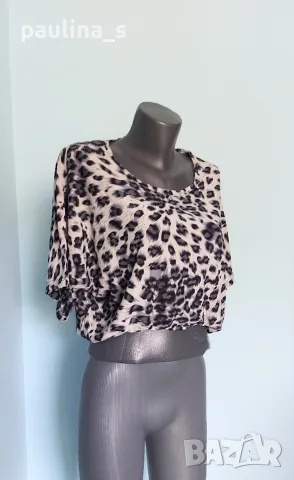Три различни броя / Дамски топ тип бюстие "Only one", "Sisley" и Leopard print , снимка 16 - Корсети, бюстиета, топове - 37523641