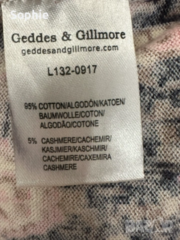 Жилетка от кашмир и памук Geddes&Gilmore, снимка 4 - Жилетки - 53160701